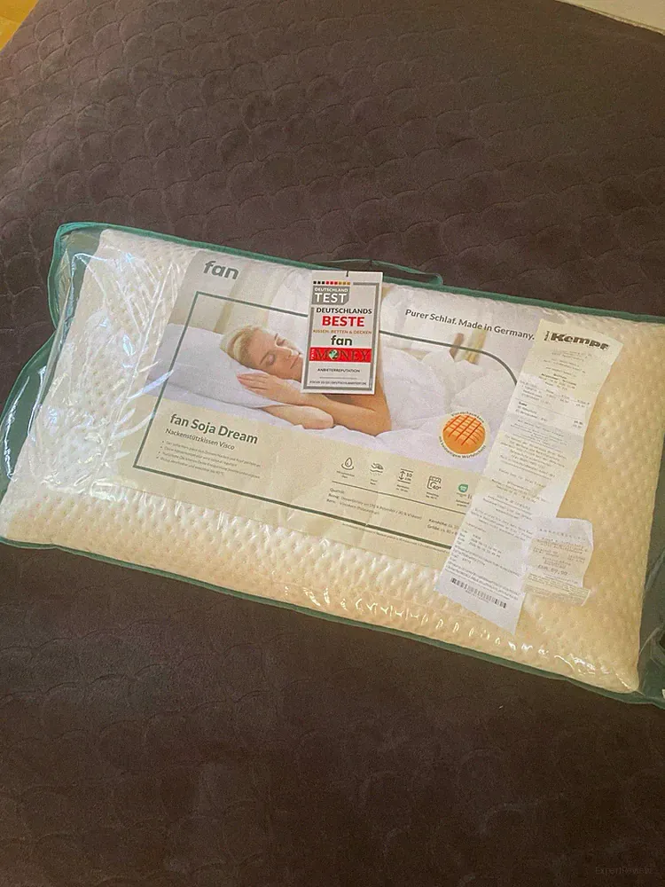 Orthopädisches Nackenstützkissen von fan Soja Dream Visco