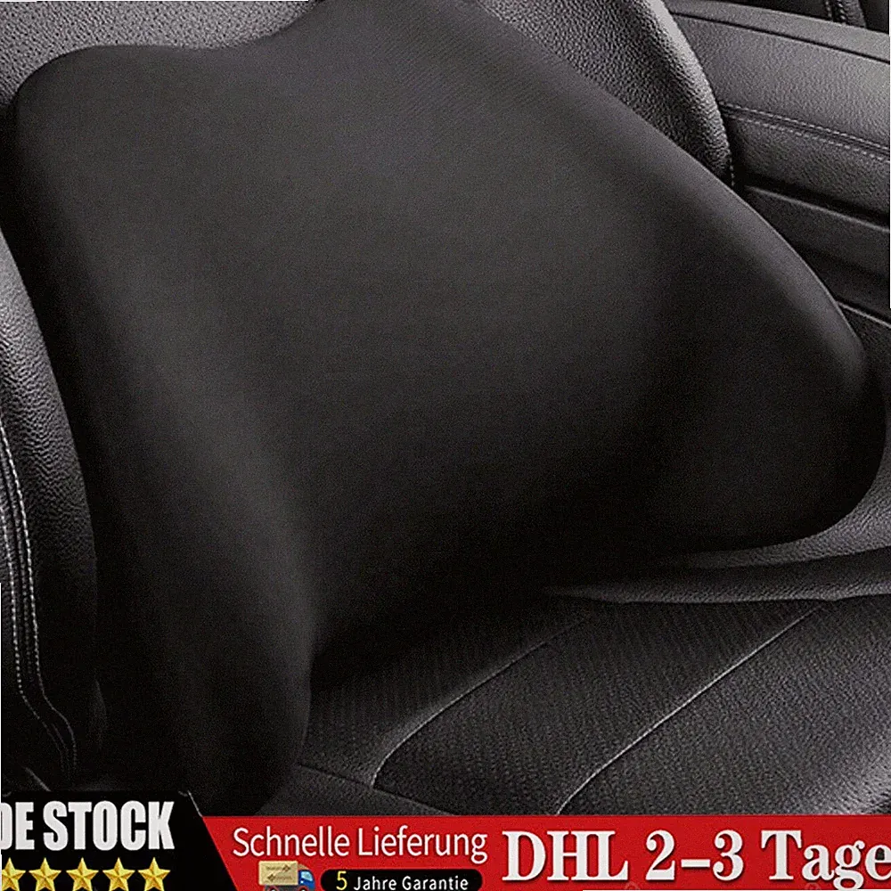 Orthopädisches Rückenkissen Lendenwirbelstütze Kissen Bett Kissen Büro Auto DHL