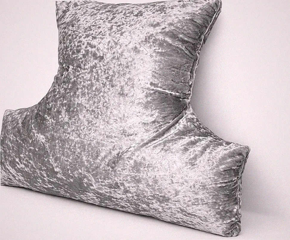 Orthopädisches Rückenstützkissen Dickes Lendenkissen mit Arm für Bett Sofa Stuhl