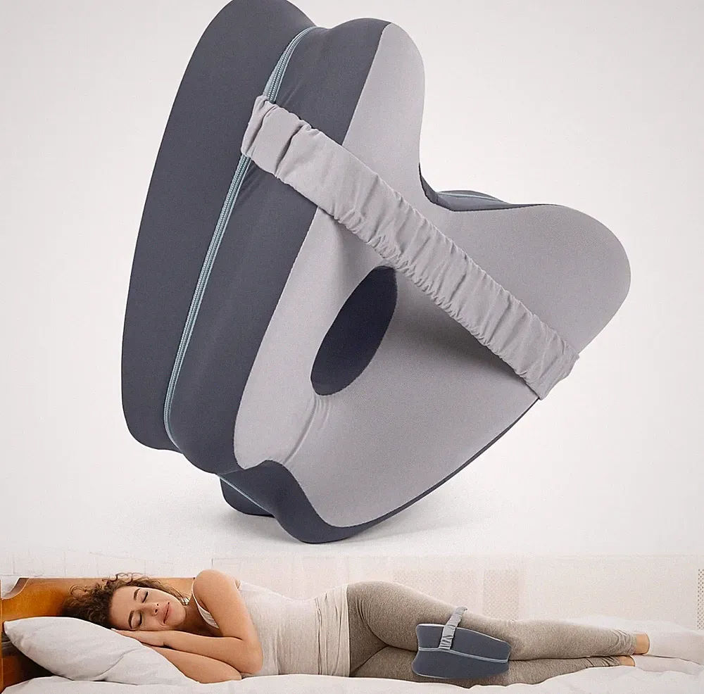 Orthopädisches Schmetterlings Kniekissen Seitenschläfer Memory Foam