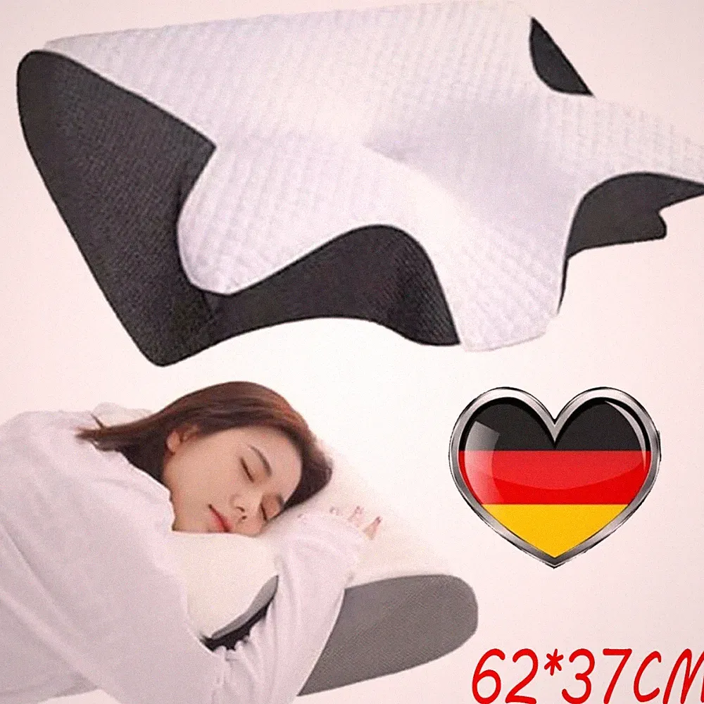 Orthopädisches Schmetterlingskissen Memory-Schaum Nackenkissen Schlaf Komfort