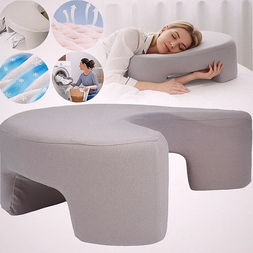 Orthopädisches Seitenschläferkissen Memory Foam Nackenkissen Armschoner