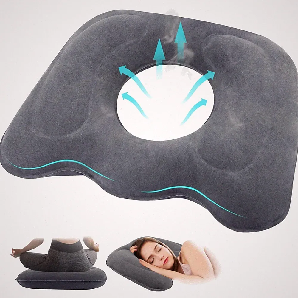 Orthopädisches Sitzkissen, Aufblasbares Sitzkissen für Bürostühle, Ergonomisc...