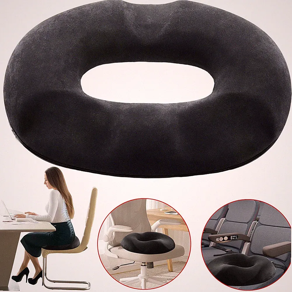 Orthopädisches Sitzkissen Donut Ergonomisches Steißbeinkissen für Bürostuhl