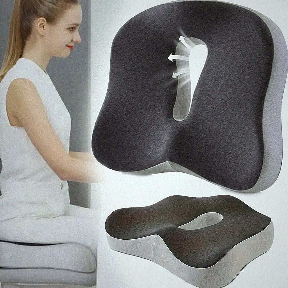 Orthopädisches Sitzkissen Ergonomische Steißbeinkissen Kissen aus Memory Foam