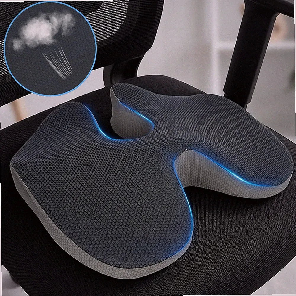 Orthopädisches Sitzkissen Ergonomisches Kissen Steißbeinkissen für Autostuhl