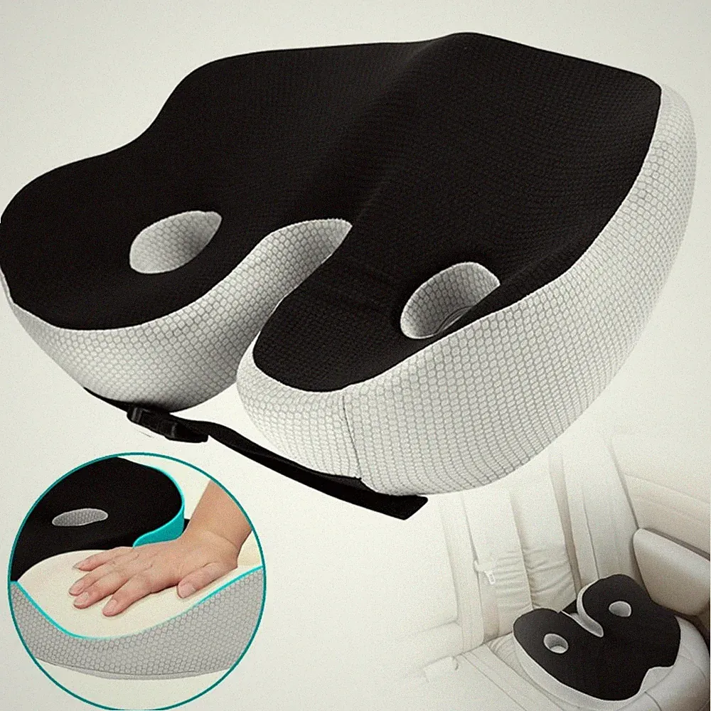 Orthopädisches Sitzkissen Ergonomisches Steißbeinkissen Memory Foam Sitzpolster