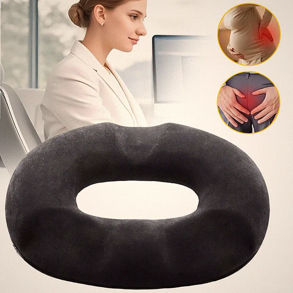 Orthopädisches Sitzkissen Hämorrhoiden Kissen Steißbeinkissen Memory Foam Kissen