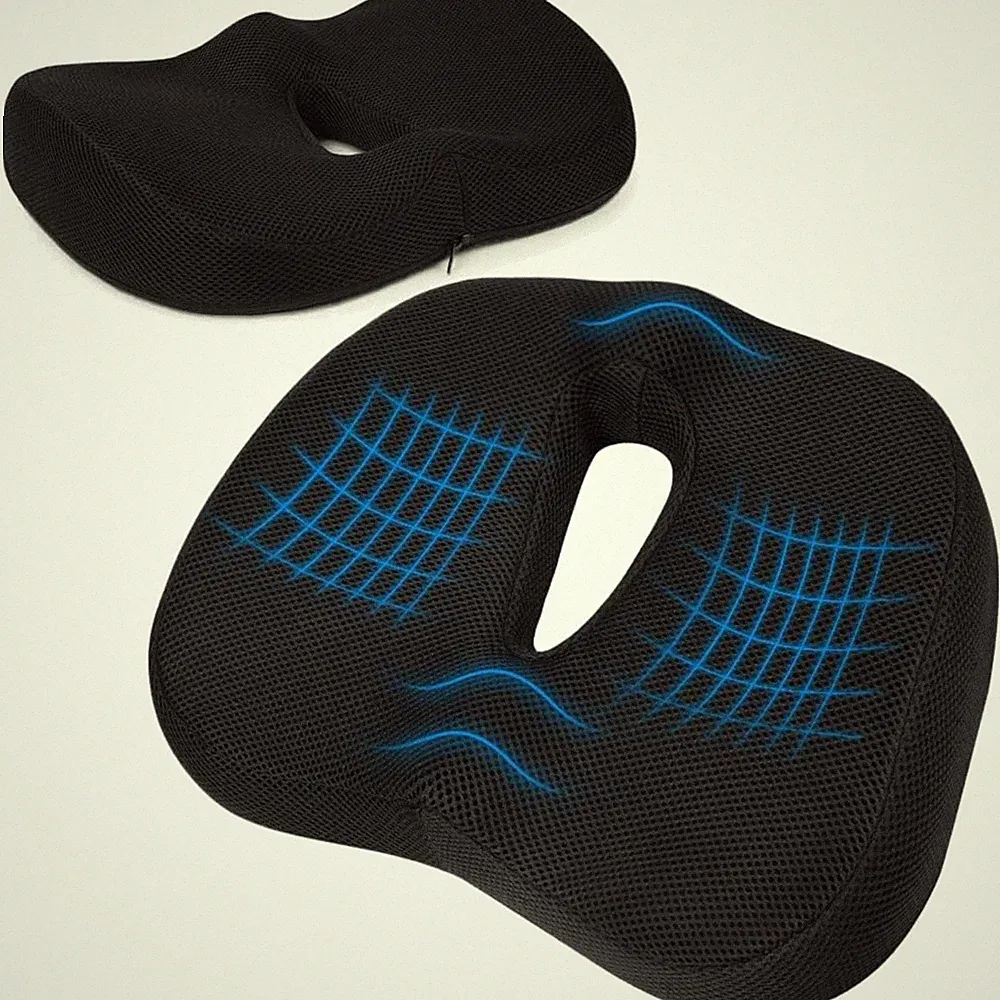 Orthopädisches Sitzkissen Memory Foam Ergonomisch Bequem Ideal