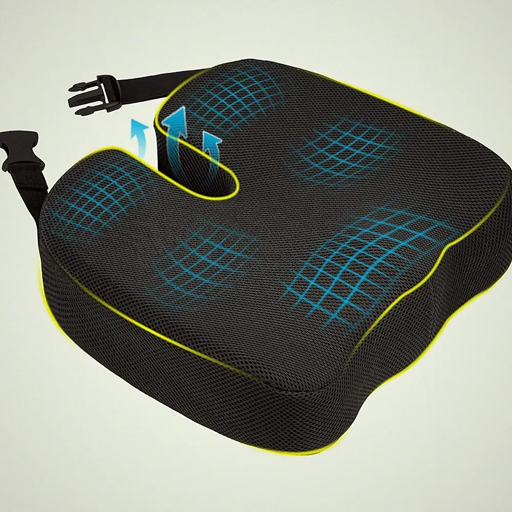 Orthopädisches Sitzkissen Memory Foam U-Form Auto Büro Reise