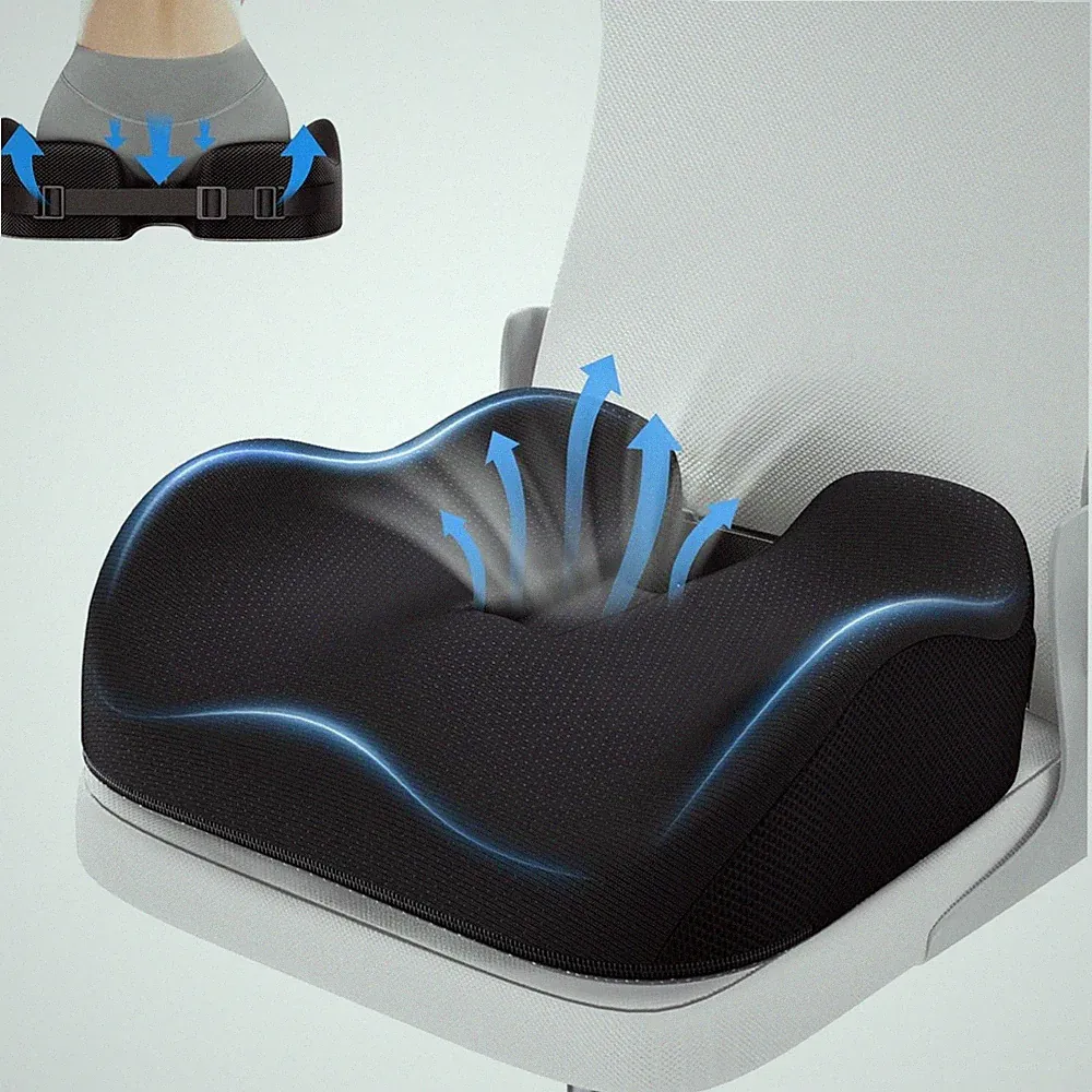 Orthopädisches Sitzkissen Memory Foam U-Form Druckentlastung Bürostuhl Auto