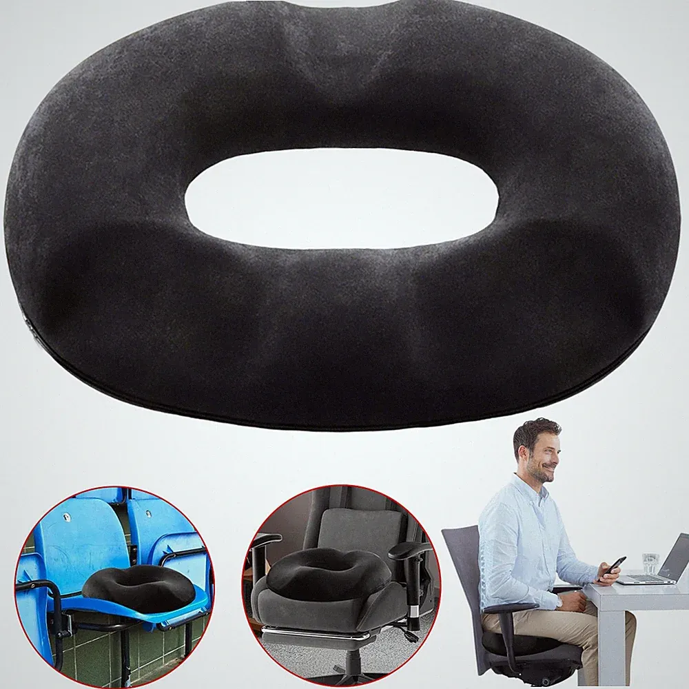 Orthopädisches Sitzkissen Memory Schaum Sitzring Ergonomisches Steißbeinkissen