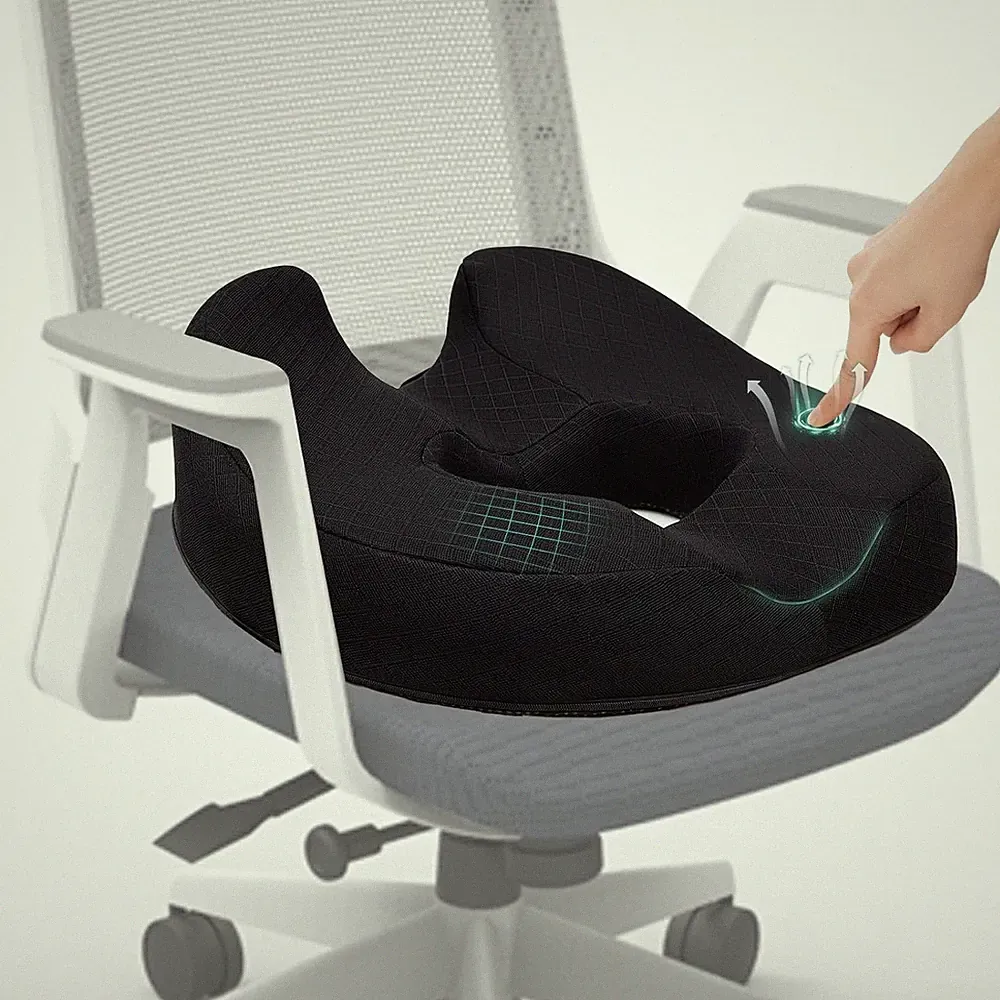 Orthopädisches Steißbeinkissen Donut Sitzkissen Memory Foam