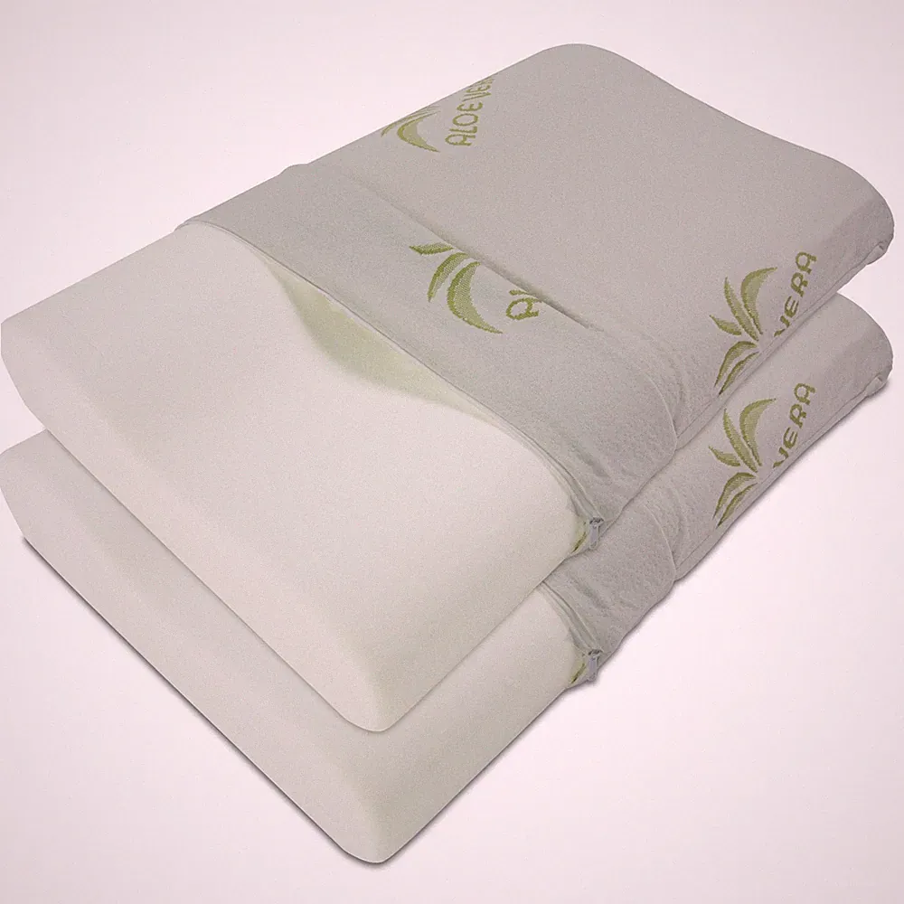Paar Orthopädische Nackenkissen Memory Foam Orto Maxi Abnehmbar