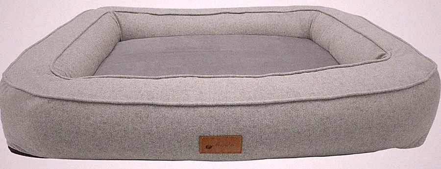 Petlando Lima Ortho stone (grau) L 100 x 70 x 17 cm - Orthopädisches Hundebett