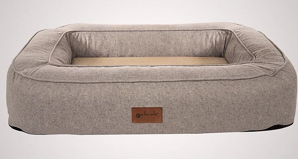 Petlando Lima Ortho tabaco L 100 x 70 x 17 cm - Orthopädisches Hundebett