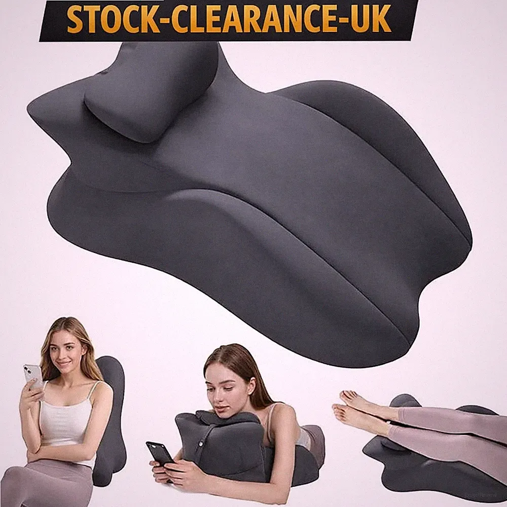 🌟Premium Lendenwirbelstützkissen, orthopädisches Memory Foam Rückenkissen & Bettkeil