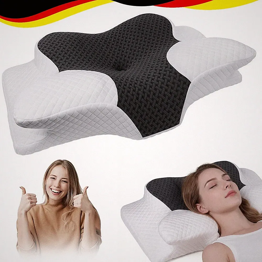 Profi Nacken Therapiekissen Memory Schaum Orthopädisch Ergonomisch Schmerzen