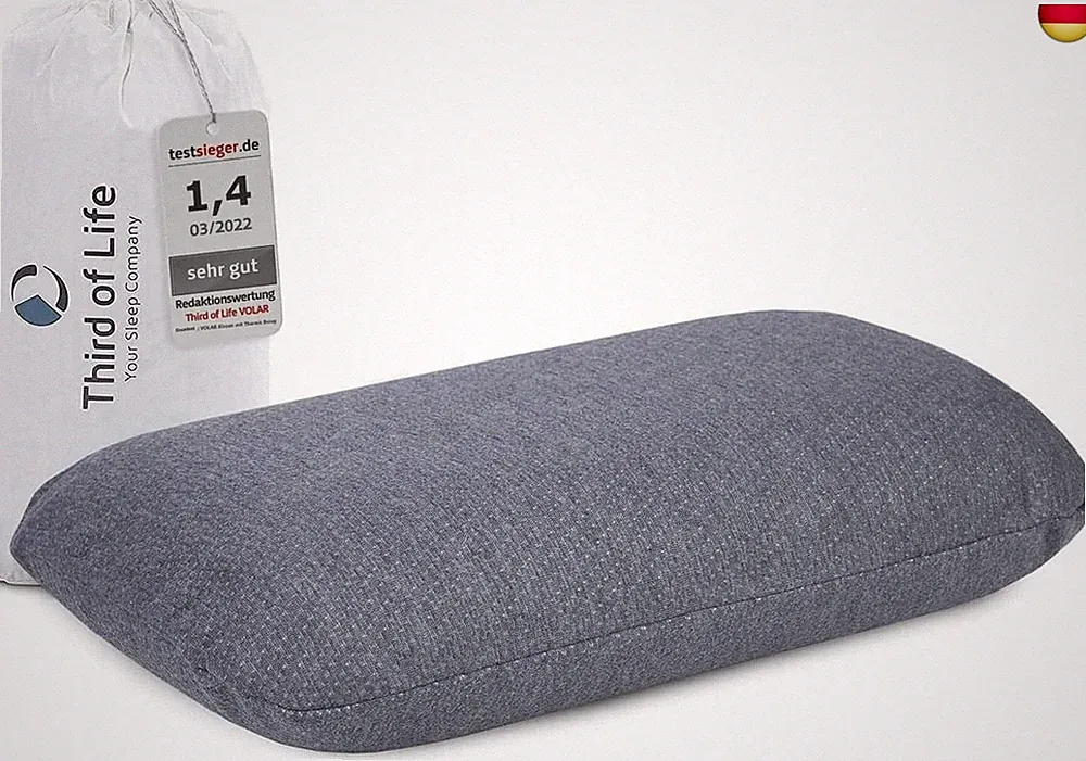 Reisekissen VOLAR Quickdry, Nackenkissen aus Memory-Foam, Orthopädisches HWS
