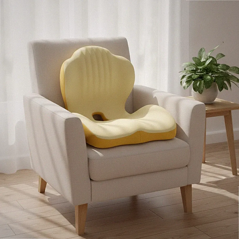 Rücken- und Sitzkissen ergonomisch Lendenwirbelkissen orthopädisch für