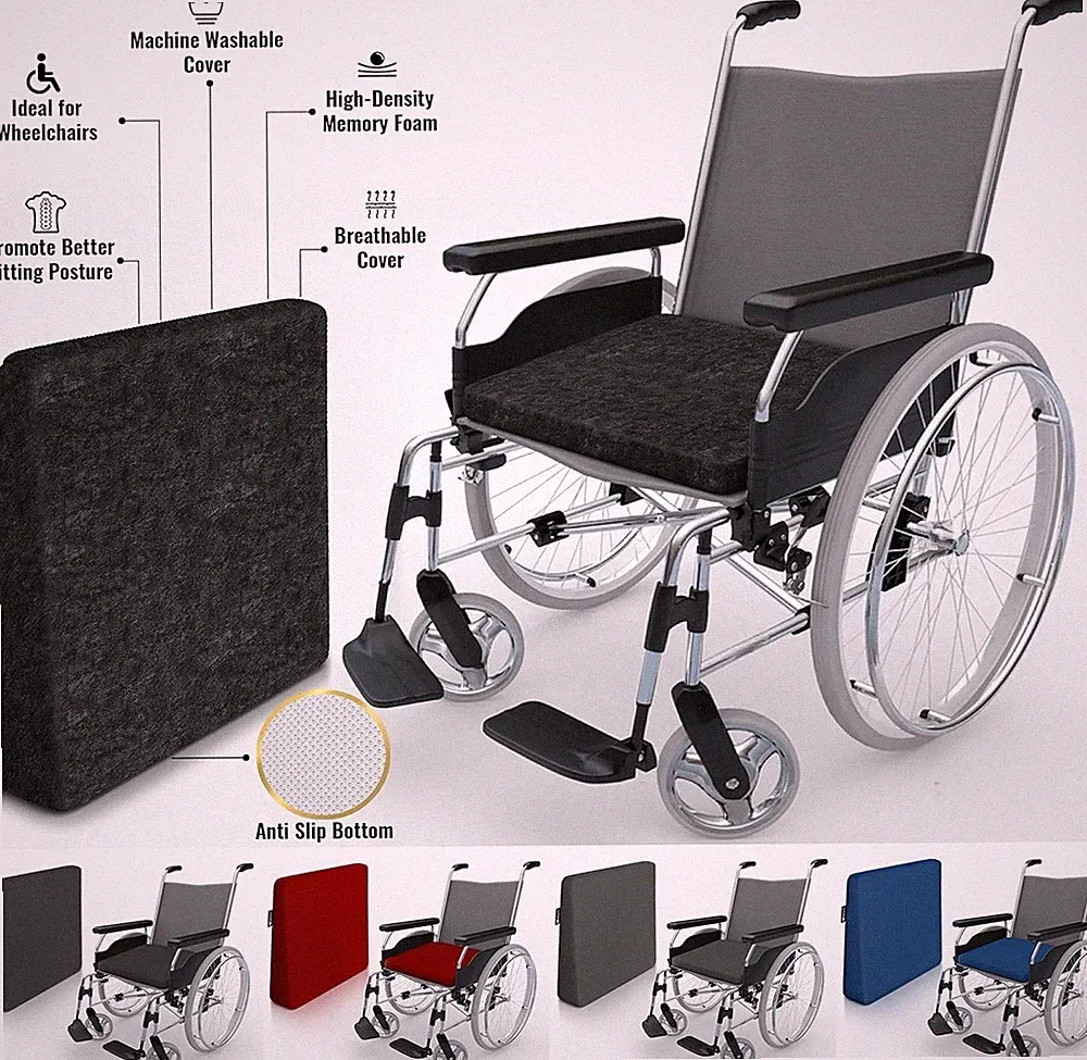 Rückenschmerzlinderung Steißbeinkissen Sitzkissen Orthopädisch Memory Foam Büro