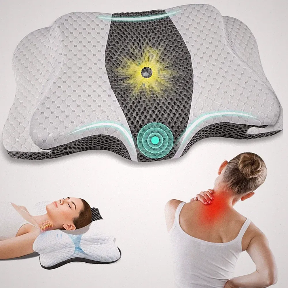 Schlafkissen Memory Schaum Reisekissen Orthopädisches Waschbar Anti Schnarch