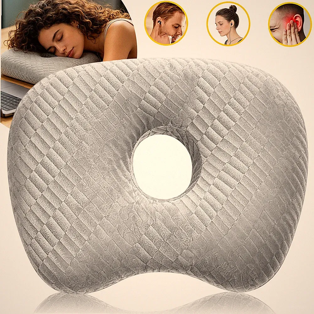 Seitenschläferkissen Bauchschläferkissen Orthopädisches Kissen Ergonomisch Weich