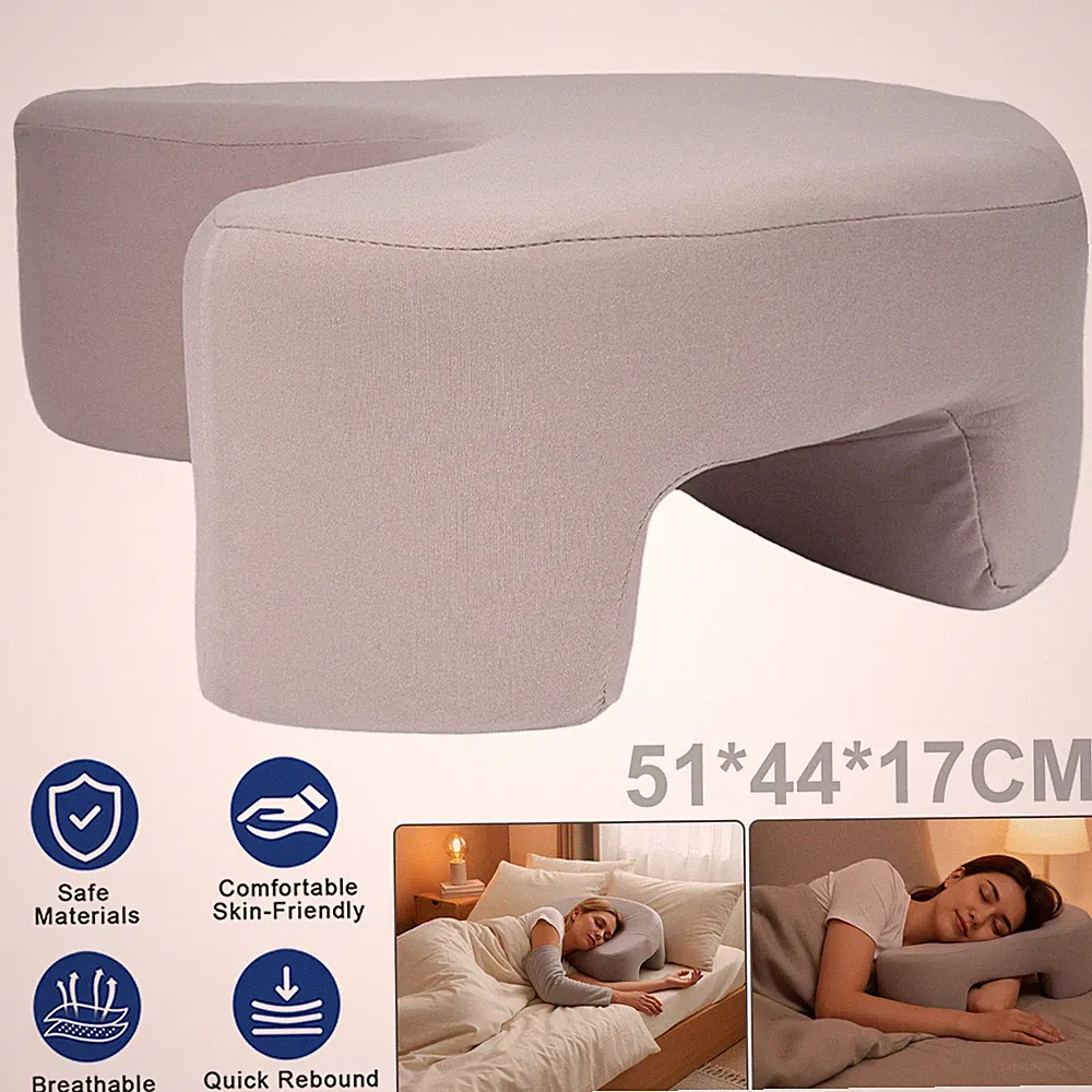 Seitenschläferkissen Stützkissen ergonomisch stützend orthopädisch für Reisen