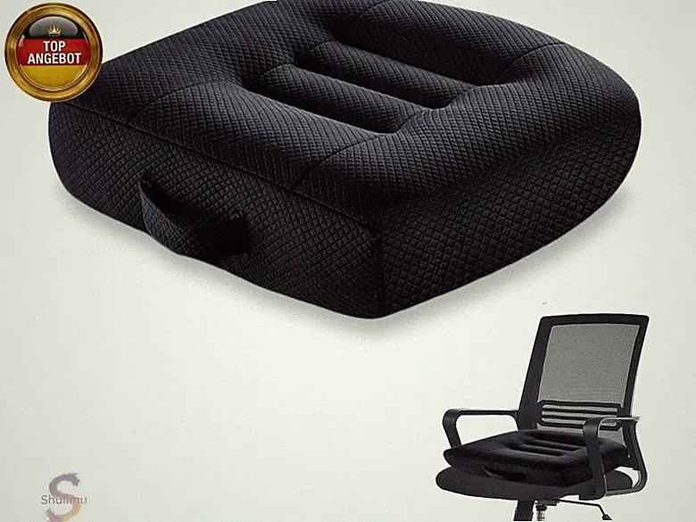 Sitzauflage Sitzerhöhung Auto Sitzkissen: 40x40CM Ergonomisches Orthopädisch S