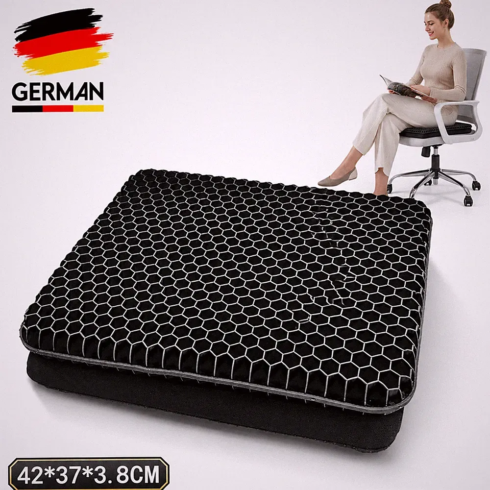 Sitzerhöhung Rutschfest Gel Sitzkissen Orthopädisches Gelsitzkissen Stuhlkissen