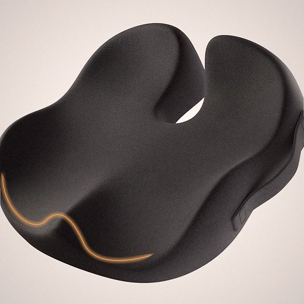 Sitzkissen Bürostuhl Orthopädisch Ergonomisch Memory Foam Komfort