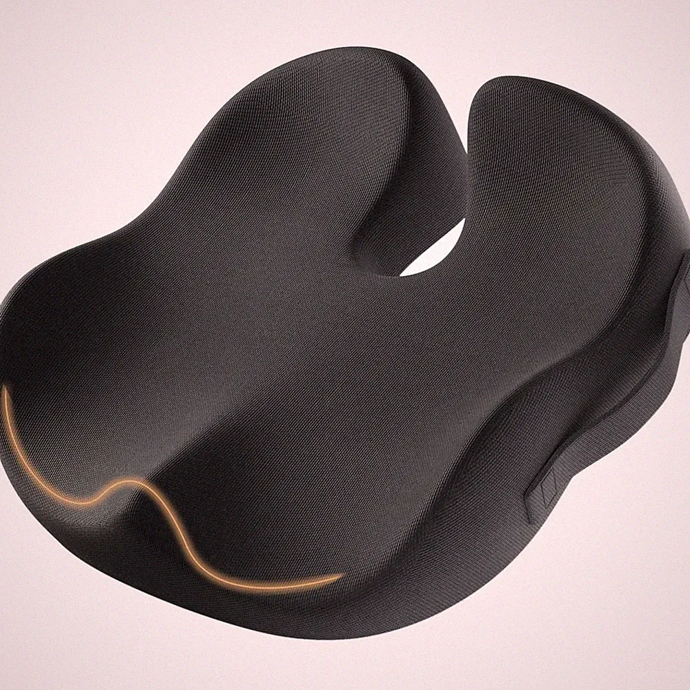 Sitzkissen Bürostuhl Orthopädisch Memory Foam Druckverteilung Komfort