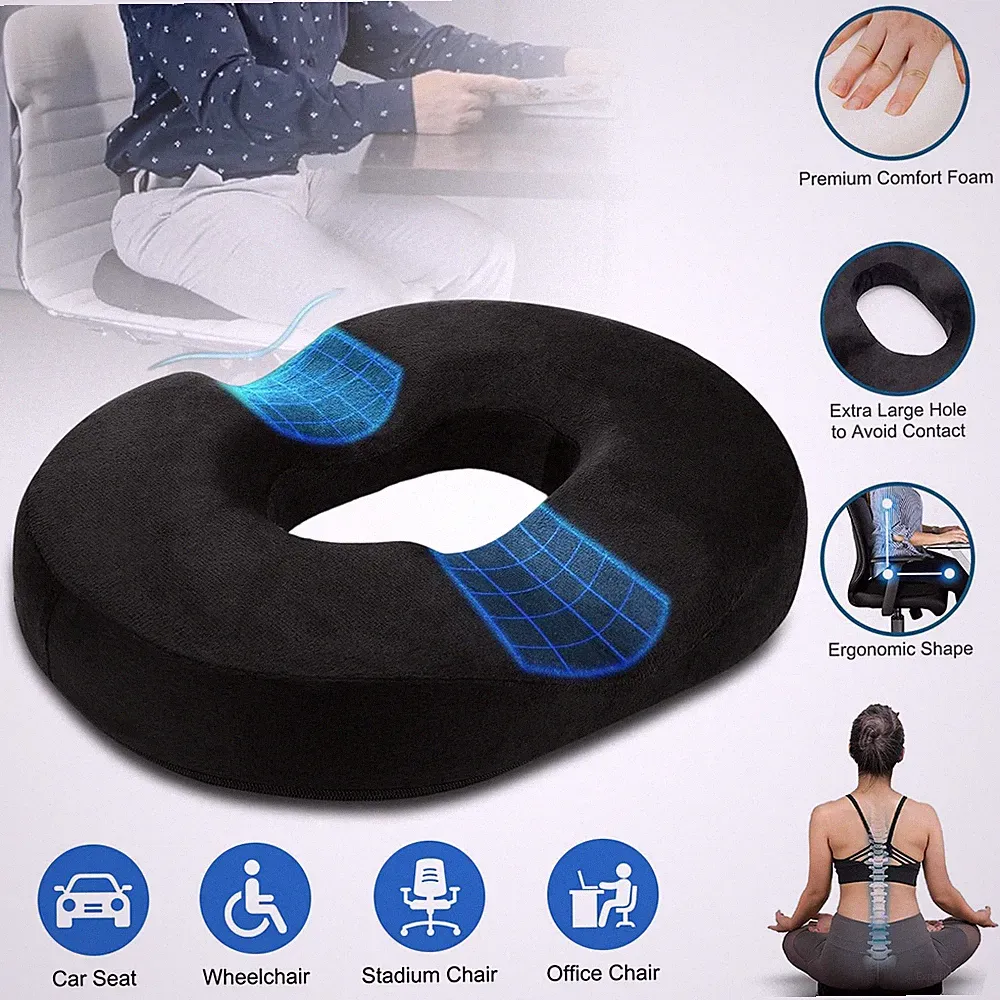Sitzkissen Donut Sitzring Orthopädisch Sitzring Hämorrhoiden Steißbein Kissen