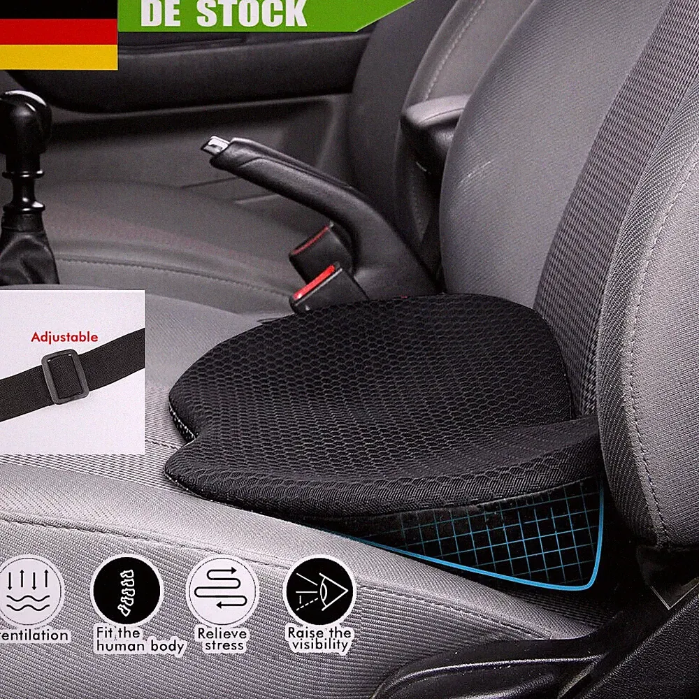 Sitzkissen Keilkissen Auto Orthopädisches Sitzkeilkissen Sitzkeil Sitzerhöhung.