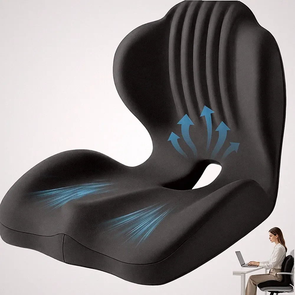 Sitzkissen Memory Schaum ergonomisch orthopädisch Bürostuhl Auto
