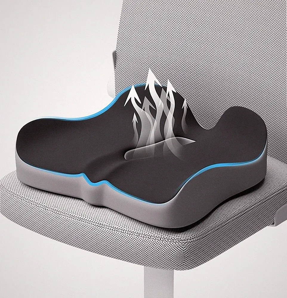 Sitzkissen Memory Schaum Stuhlkissen Orthopädisch Ergonomisch Weich Für Das Büro