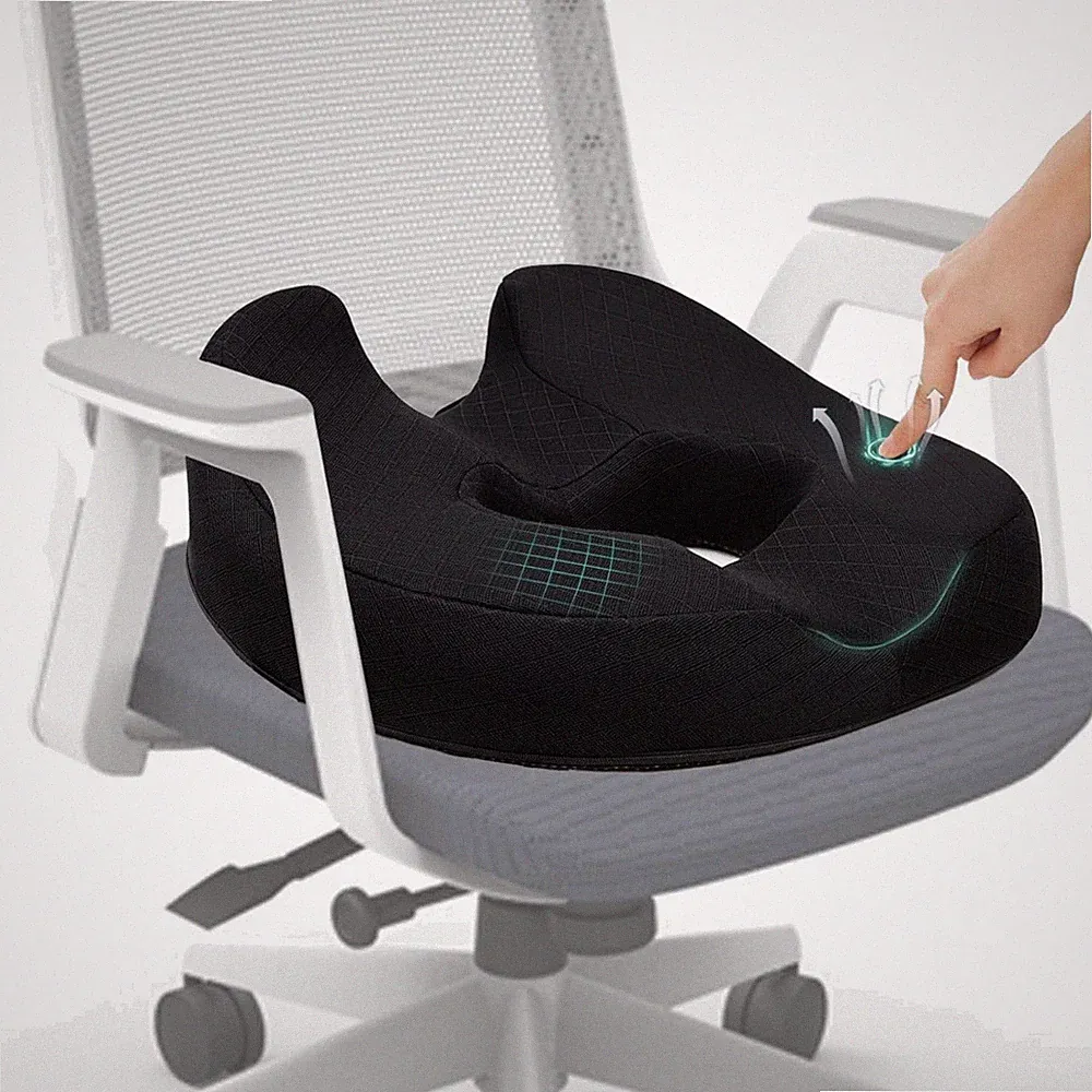 Sitzkissen Orthopädisch Donut Memory Foam Hämorrhoiden Steißbein Kissen