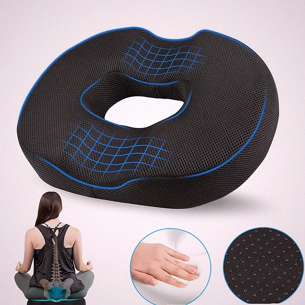 Sitzkissen Orthopädisch Hämorrhoiden Sitzkissen Donut Kissen Memory Foam Kissen