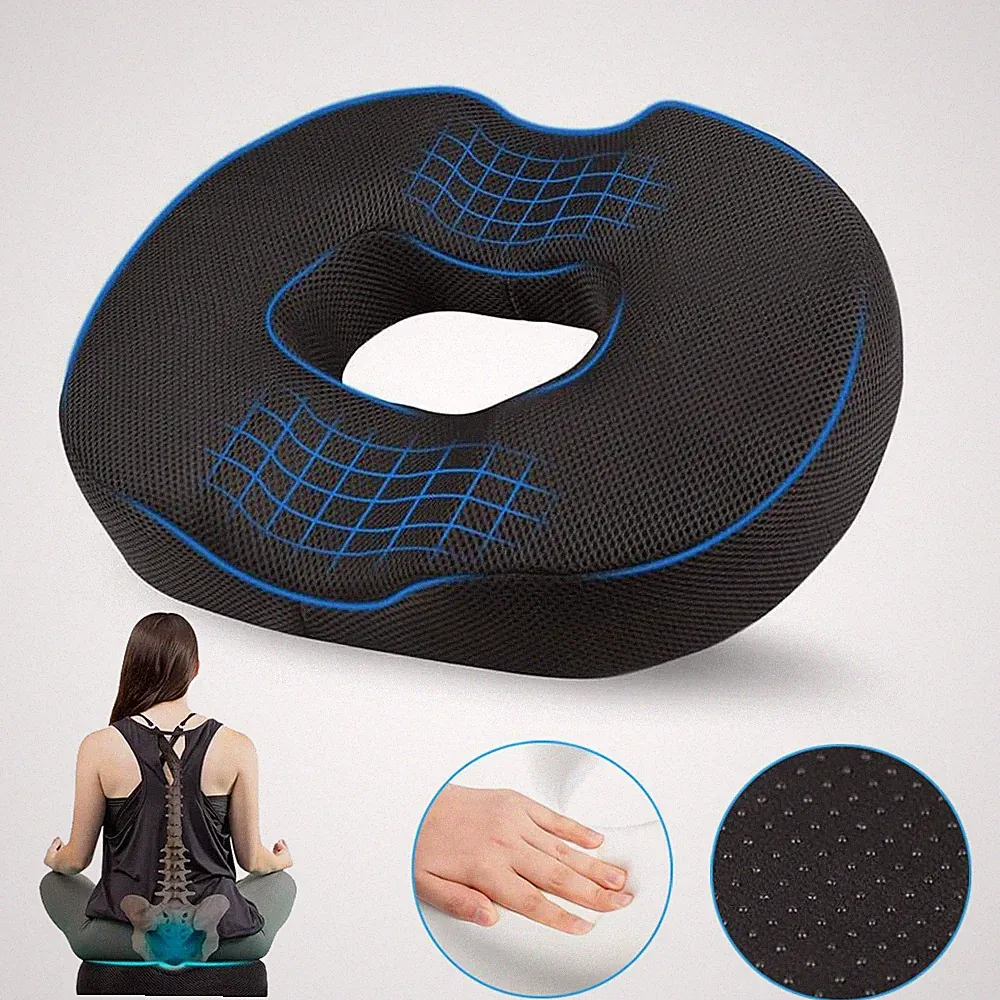 Sitzkissen Orthopädisch Hämorrhoiden Sitzkissen Donut Kissen Memory Foam Kissen
