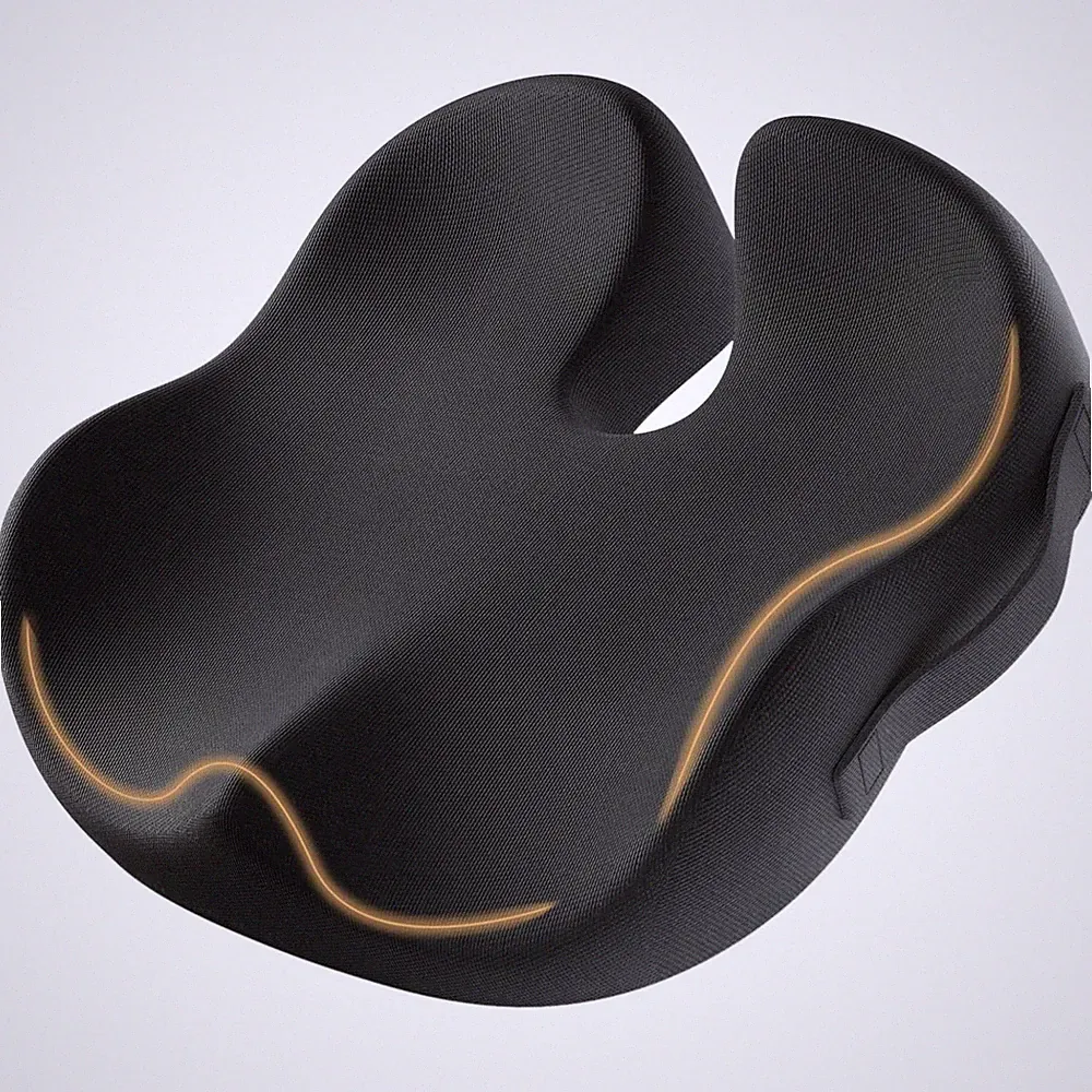 Sitzkissen, orthopädisch, Memory Foam, ergonomisch, Auto, Rollstuhl, Bürostuhl