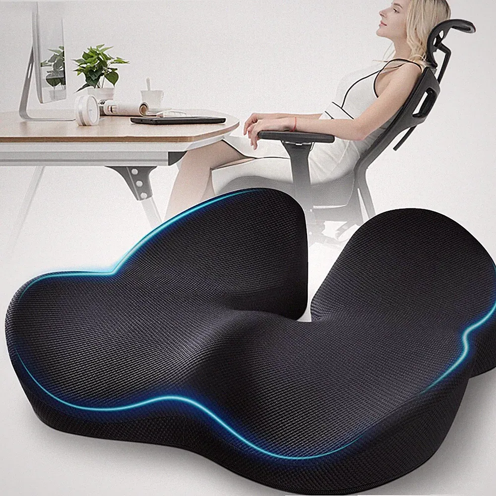 Sitzkissen Orthopädisch Memory-Schaum Sitzkissen Ergonomisches Steißbeinkissen