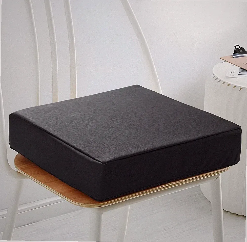 Sitzkissen Orthopädisch mit Memory Foam & Kunstleder - Ergonomisches