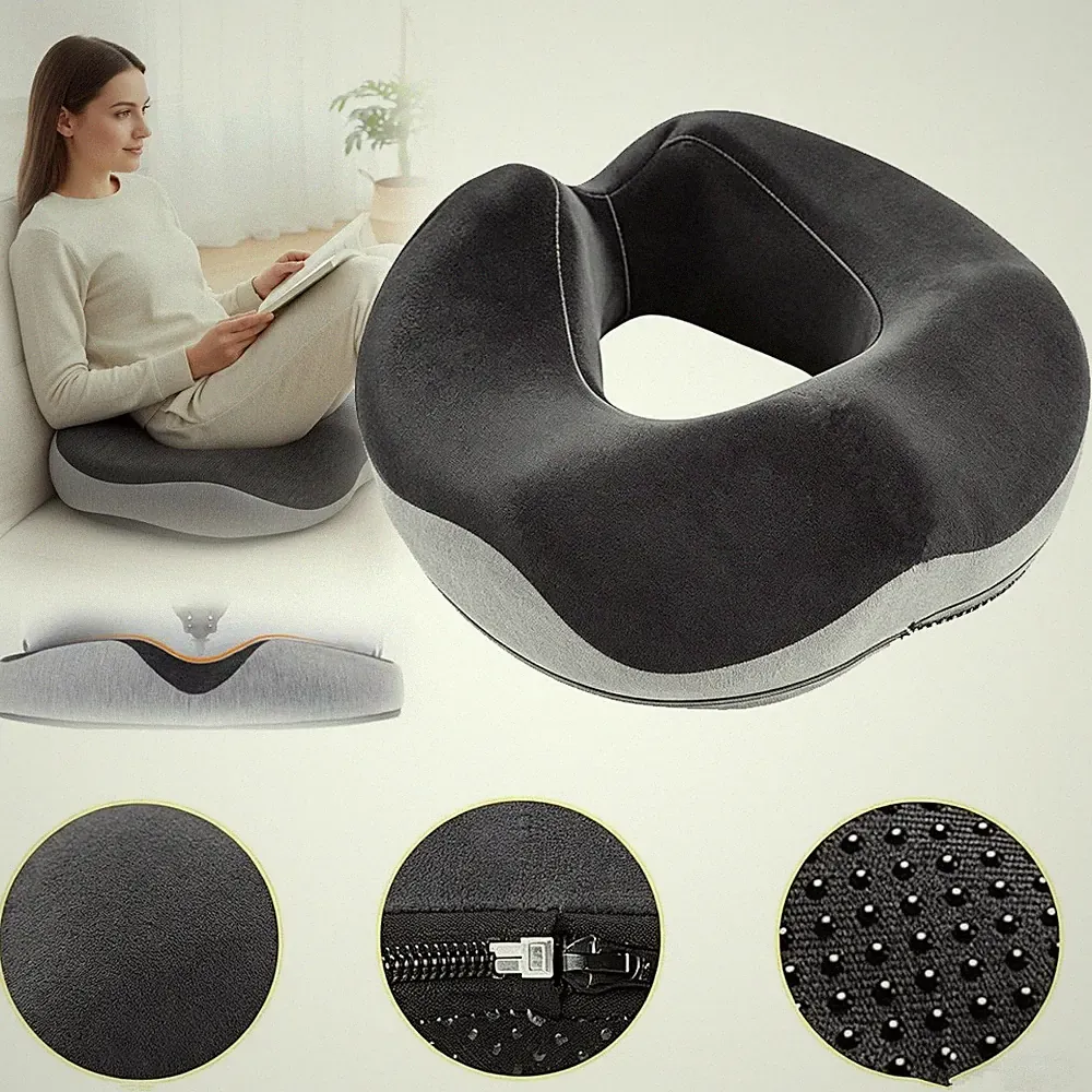 Sitzkissen Orthopädisch Sitzring HämorrhoidenSteißbein Kissen Donut Sitzring