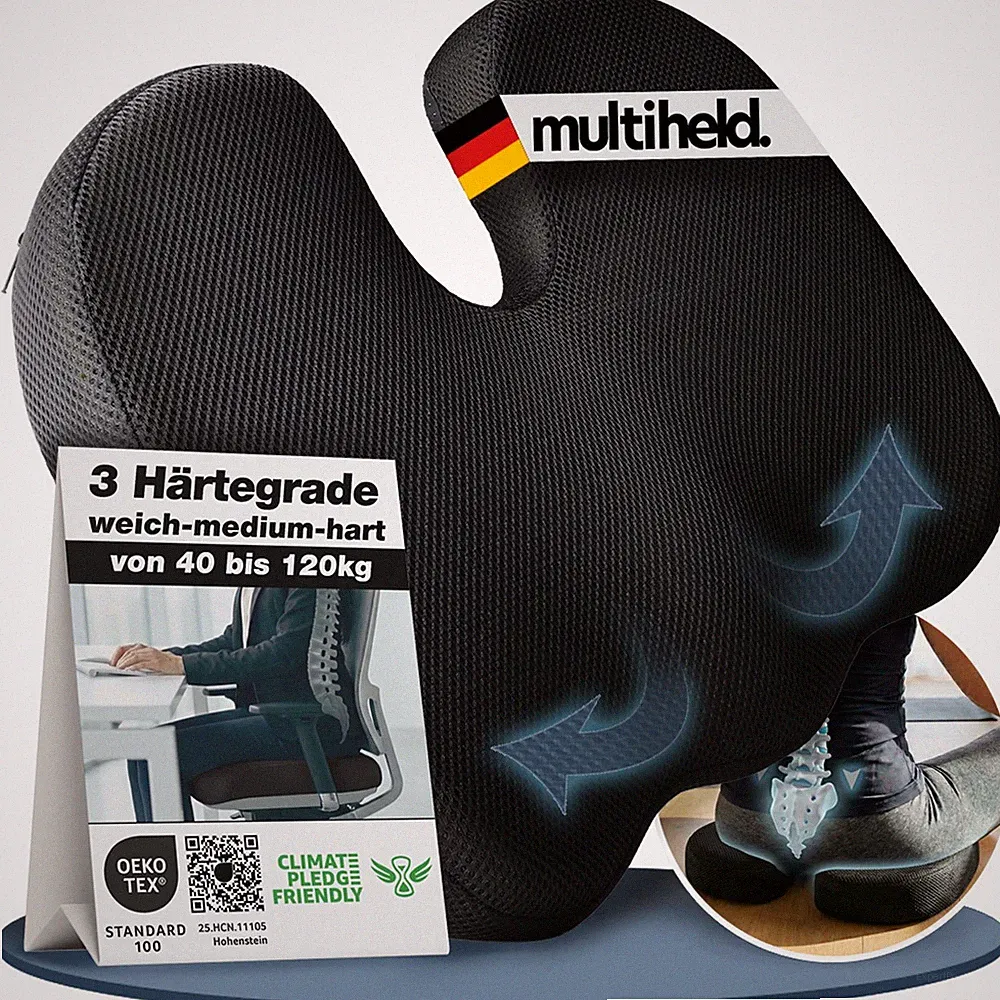 Sitzkissen orthopädisch Steißbeinkissen ergonomisches Keilkissen B-Ware!