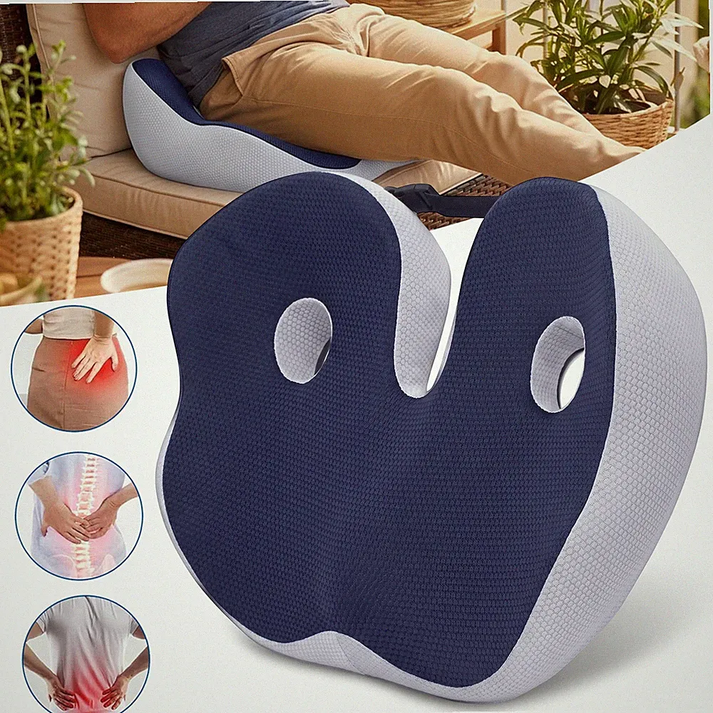 Sitzkissen orthopädisch Steißbeinkissen ergonomisches Keilkissen Premium