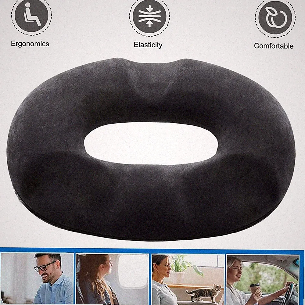 Sitzkissen Orthopädische Donut Sitzkissen Memory-Schaum-Sitzring Steißbeinkissen