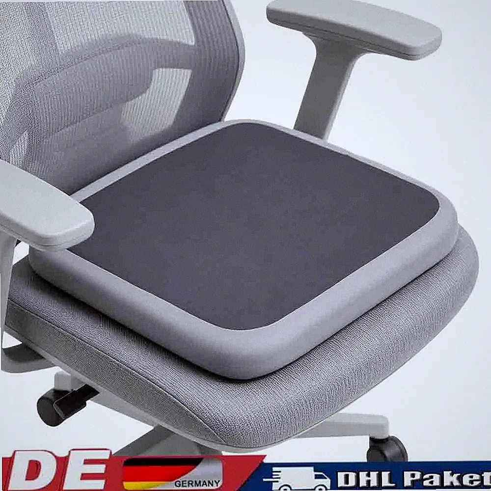 Sitzkissen Orthopädisches Auto Büro Rollstuhl KFZ Stuhlkissen Pad 38 * 38 * 4 cm