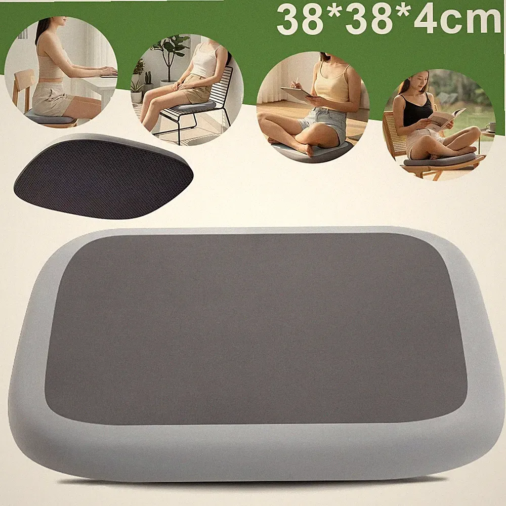 Sitzkissen Orthopädisches Auto Büro Rollstuhl KFZ Stuhlkissen Pad 38 x 38 x 4 cm