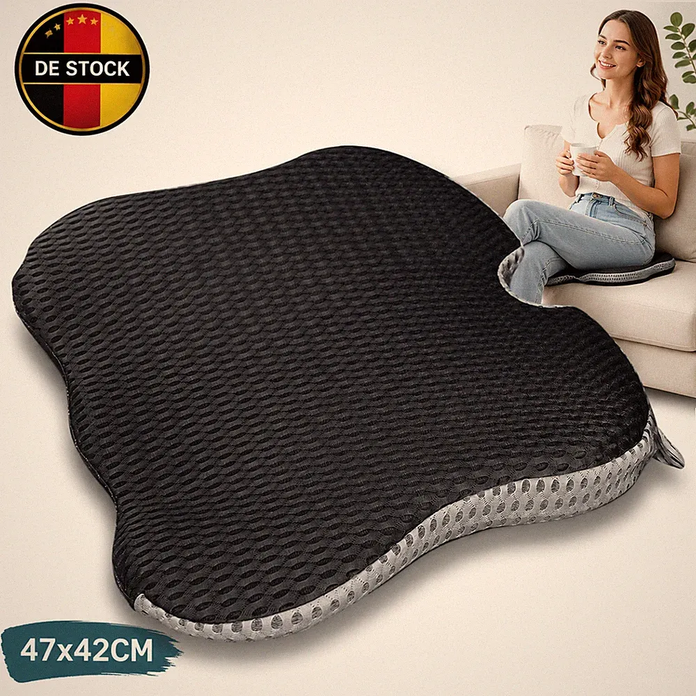 Sitzkissen Orthopädisches Auto Keilkissen Steißbeinkissen Memory-Schaum Foam DE