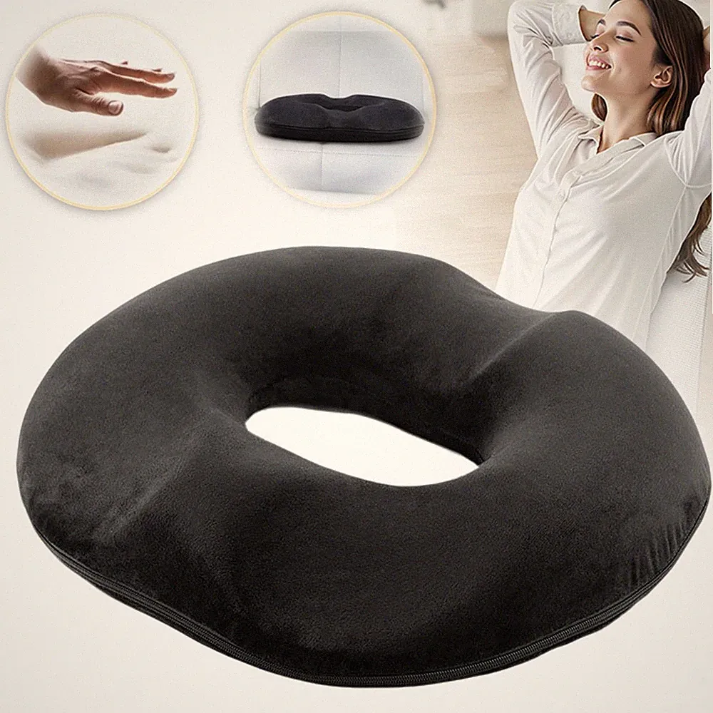 Sitzkissen Orthopädisches Donut Kissen Memory-Schaum-Sitzring Steißbeinkissen DE